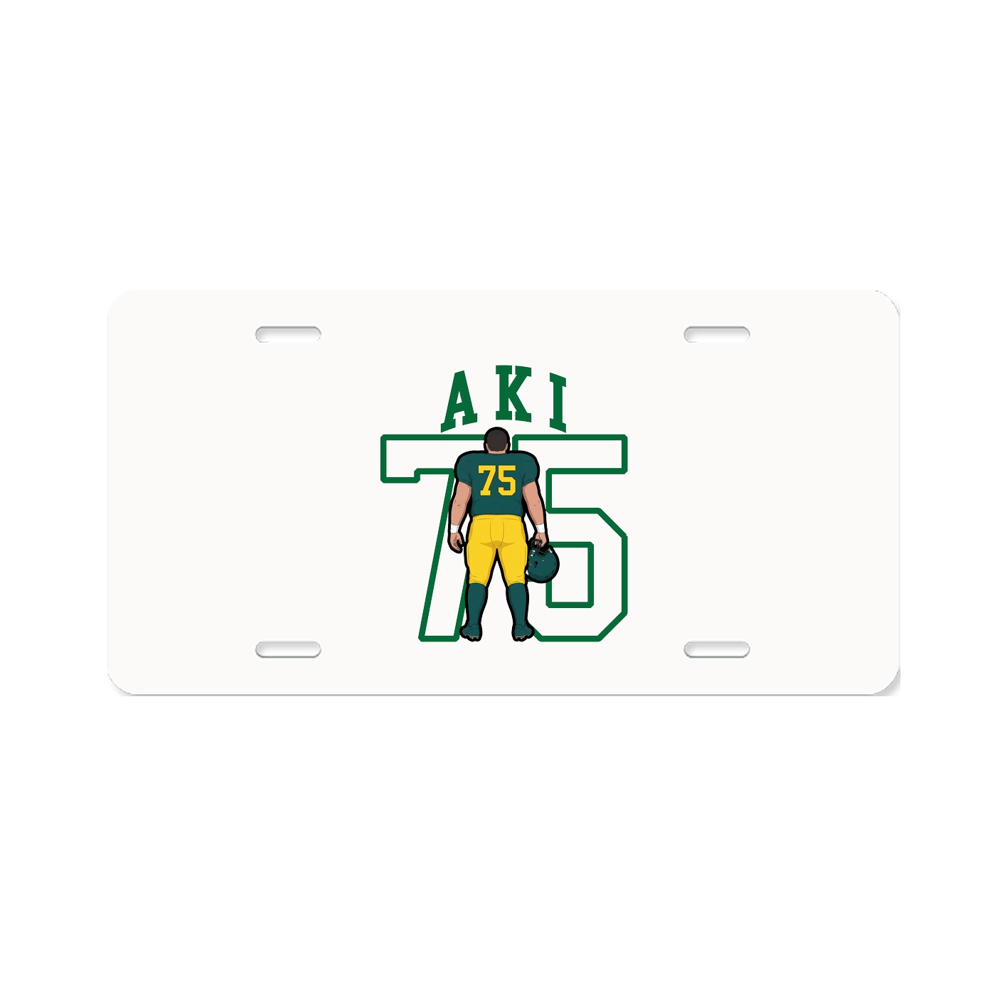 Aluminum License Plate