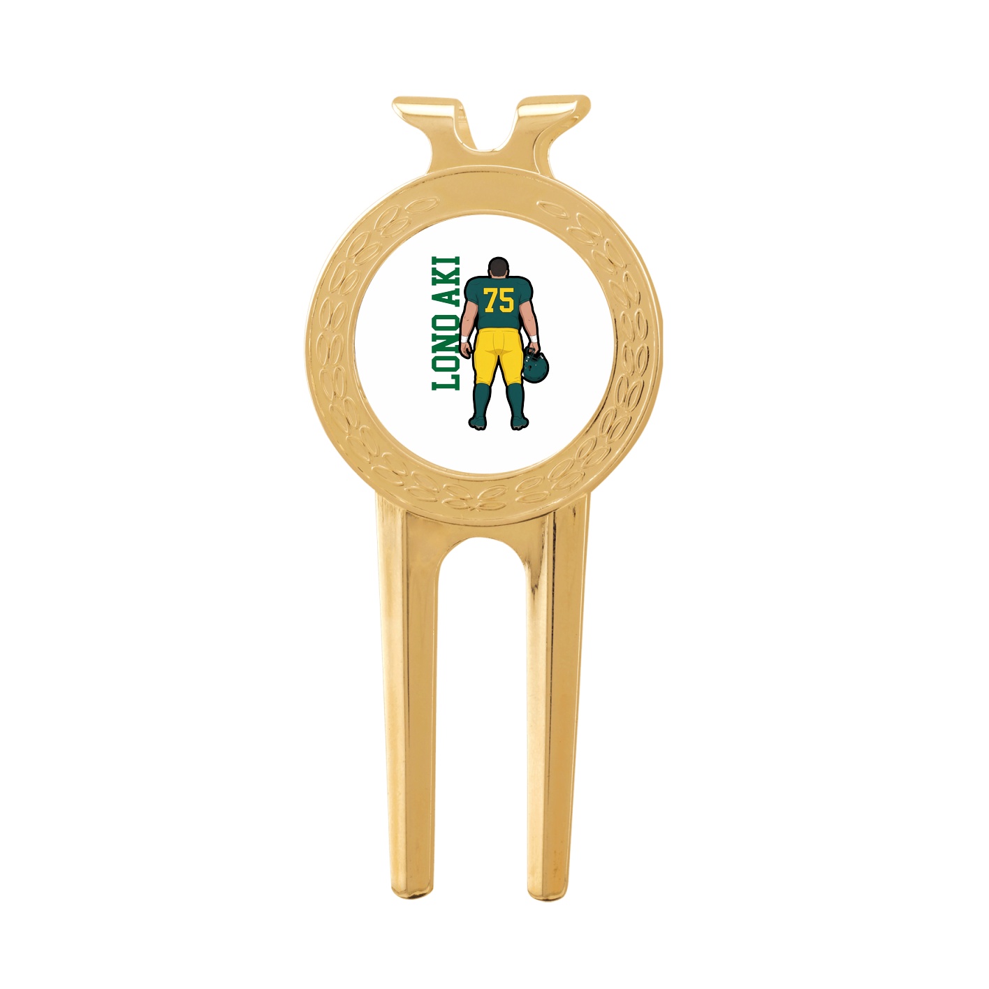 Divot Tool with Ball Marker — Name Vertical in Classic