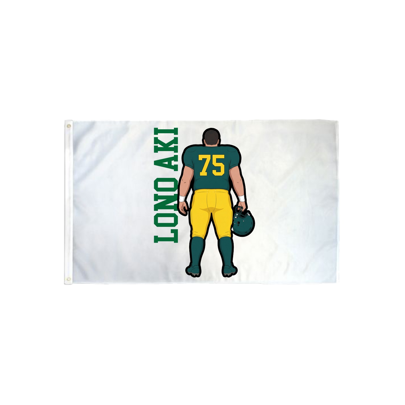 3x5 Flag — Name Vertical in Classic