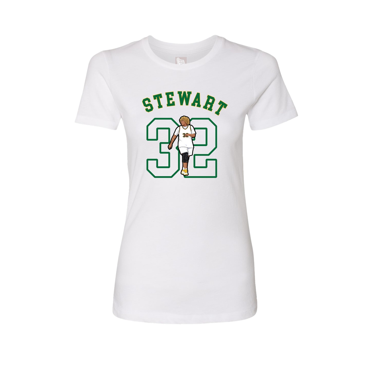Womens Tee — Shirsey Arch in White
