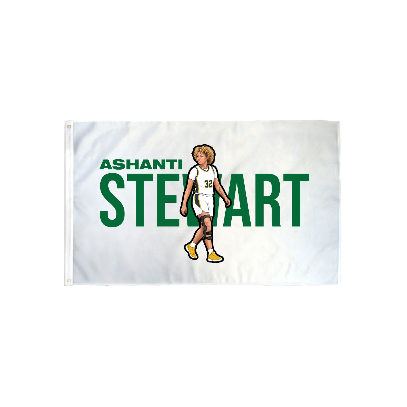 3x5 Flag — Player Name in Classic