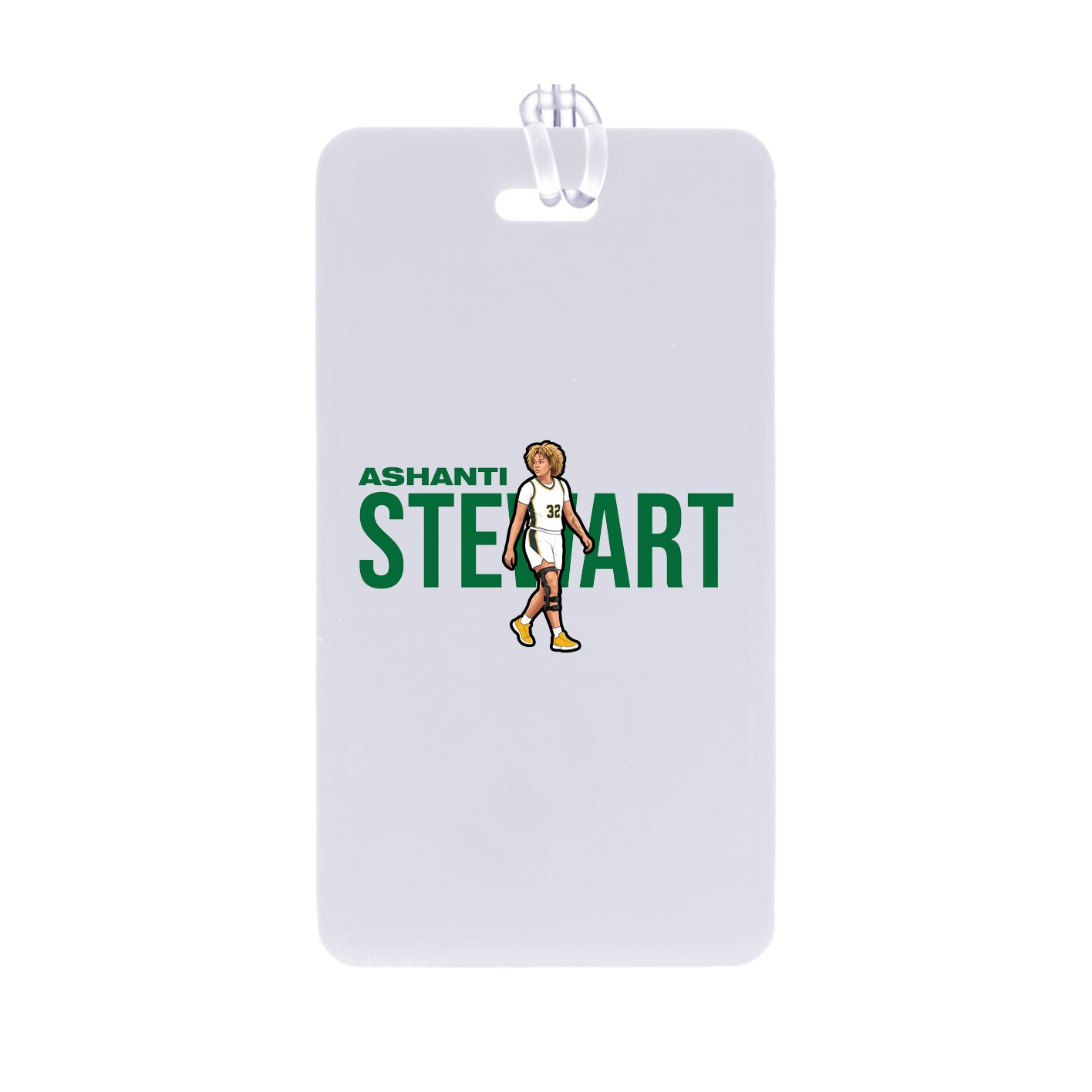 Bag Tag — Player Name in Classic