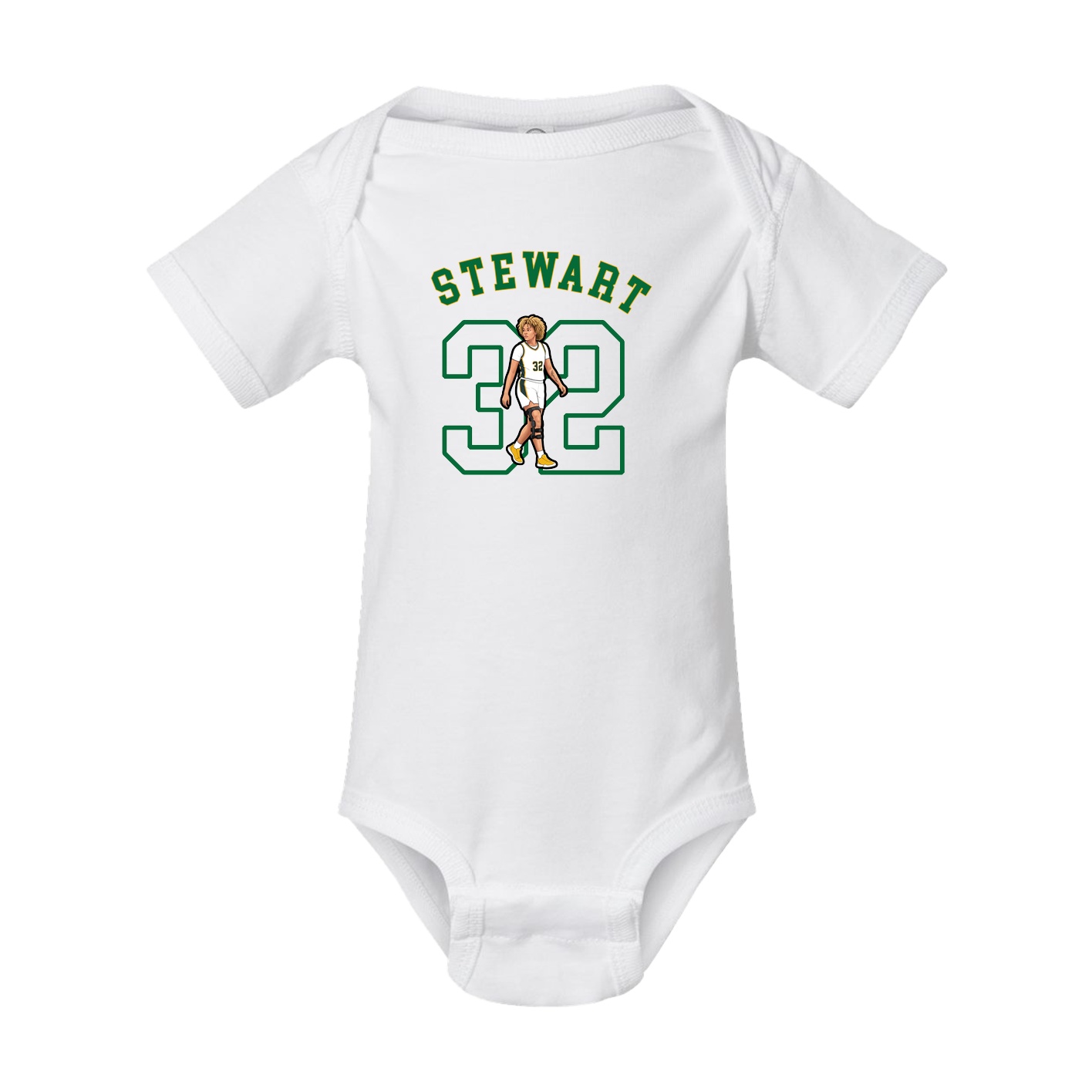 Baby Onesie — Shirsey Arch in White