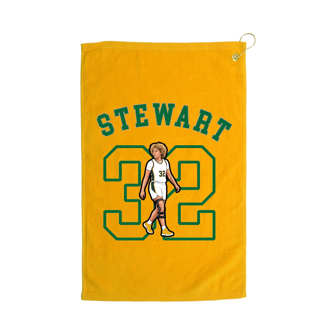 Golf Towel — Shirsey Arch in Gold