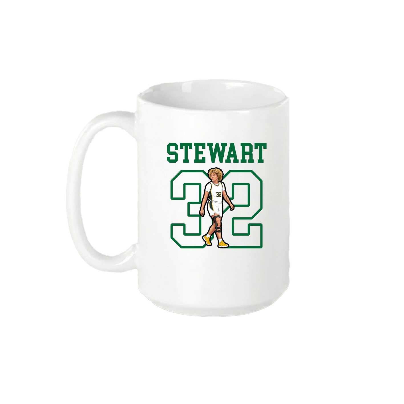15oz Coffee Mug — Shirsey in White