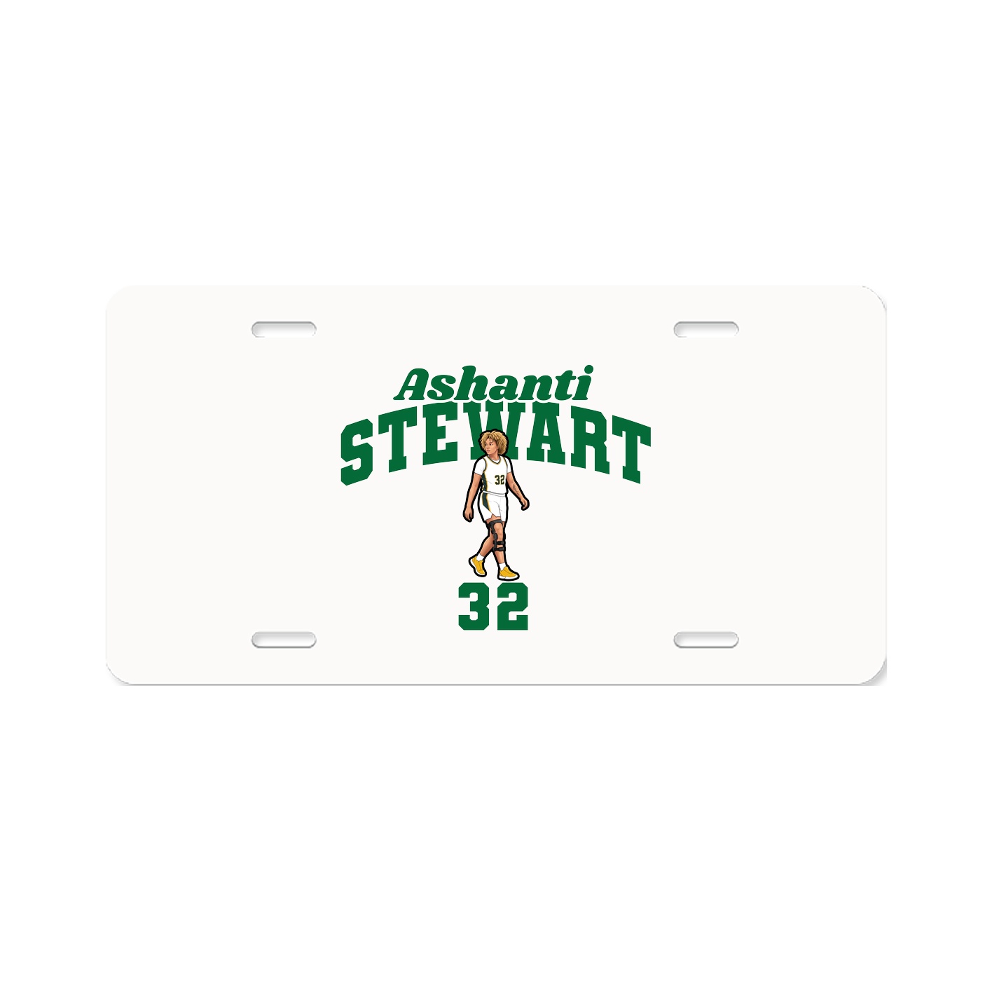 License Plate — Signature Arch in Classic