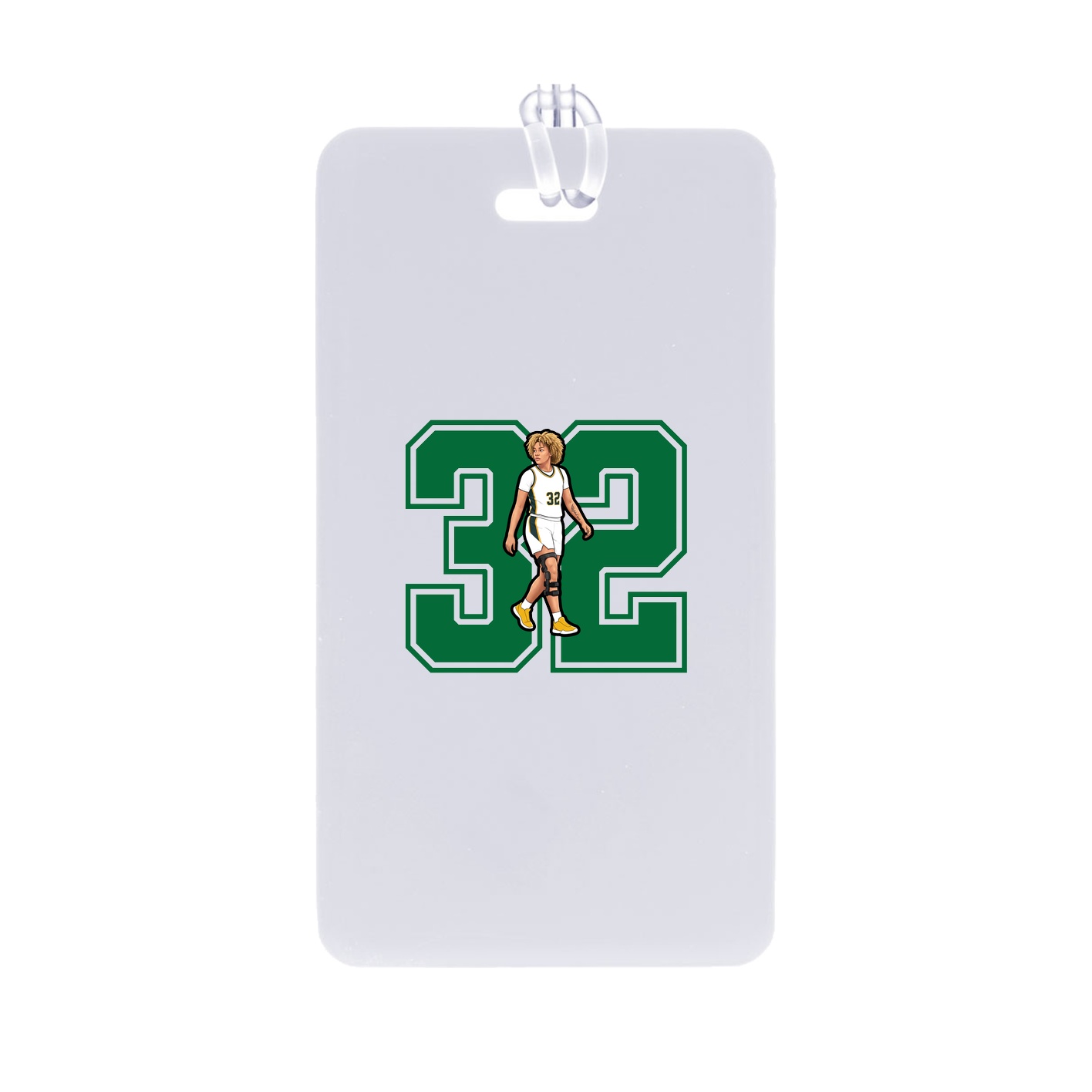 Bag Tag — Number in Classic