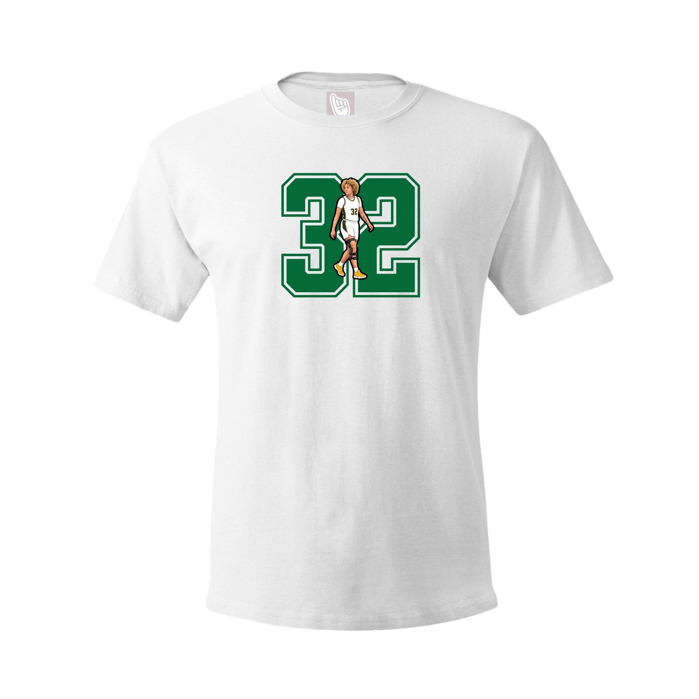 Tee — Number in White
