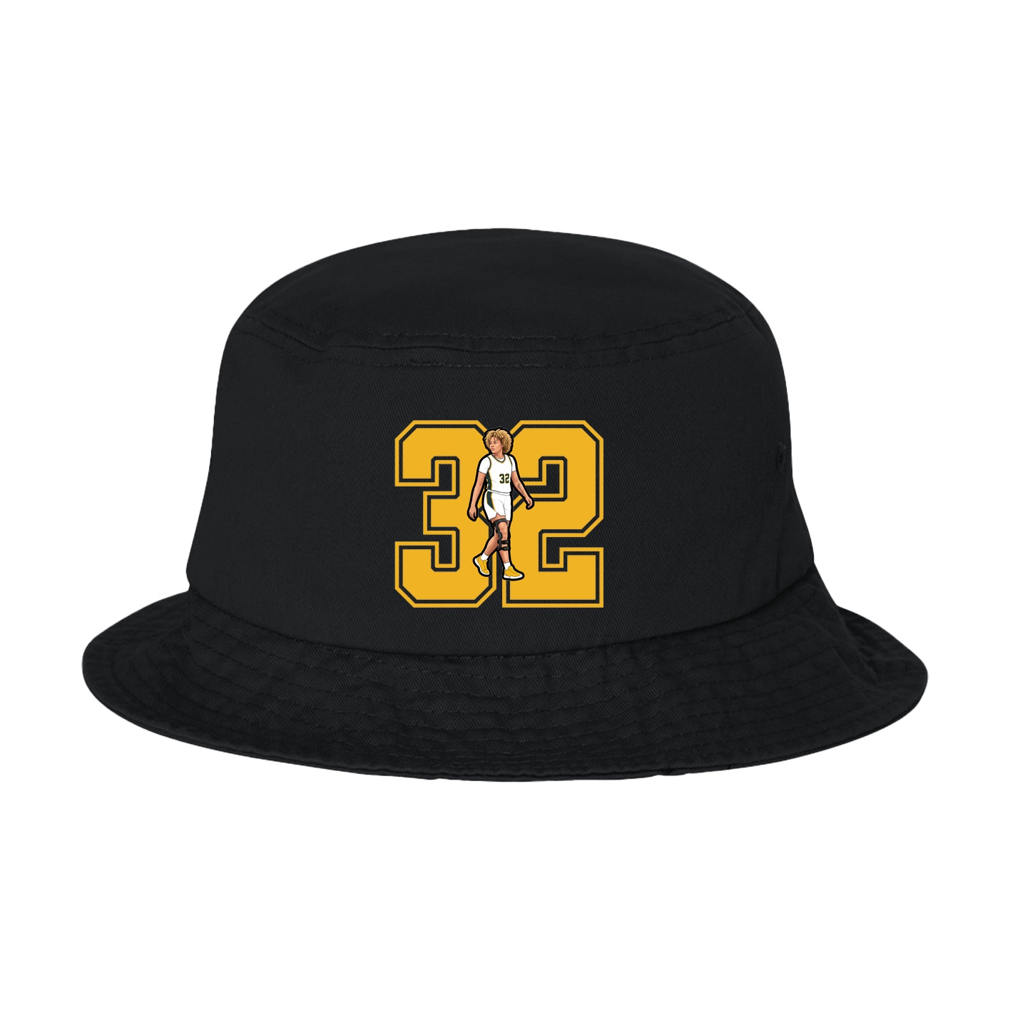 Bucket Cap — Number in Black