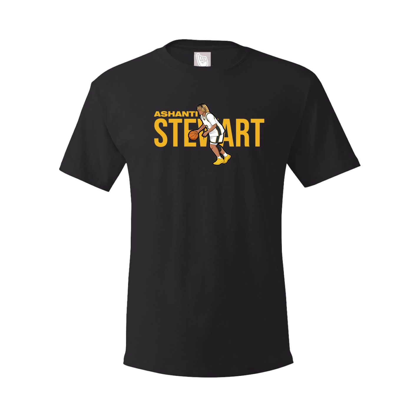 Tee — Player Name in Black