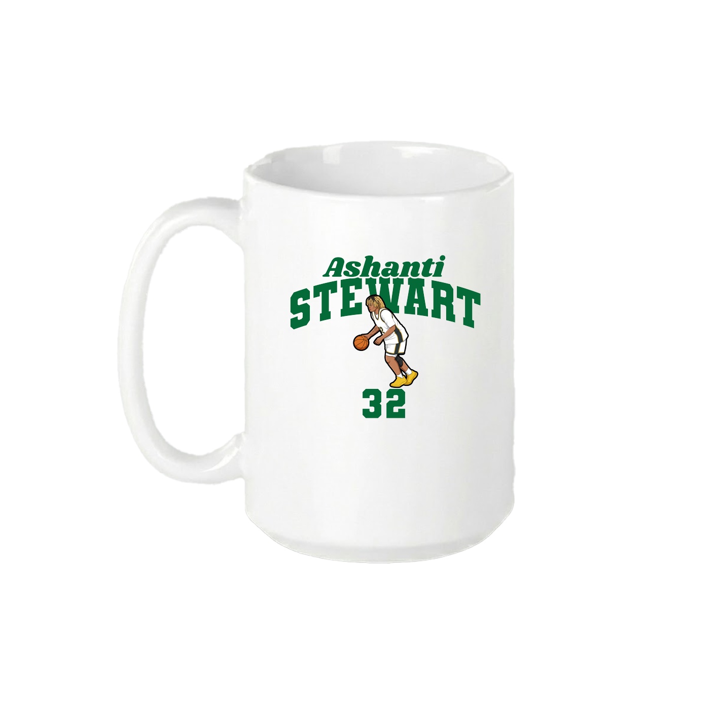 15oz Coffee Mug — Signature Arch in White