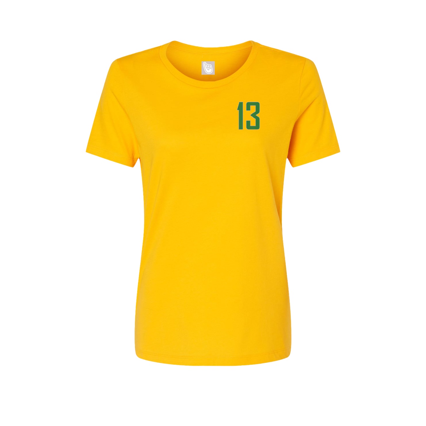 Womens Tee — Front Shirsy in Gold