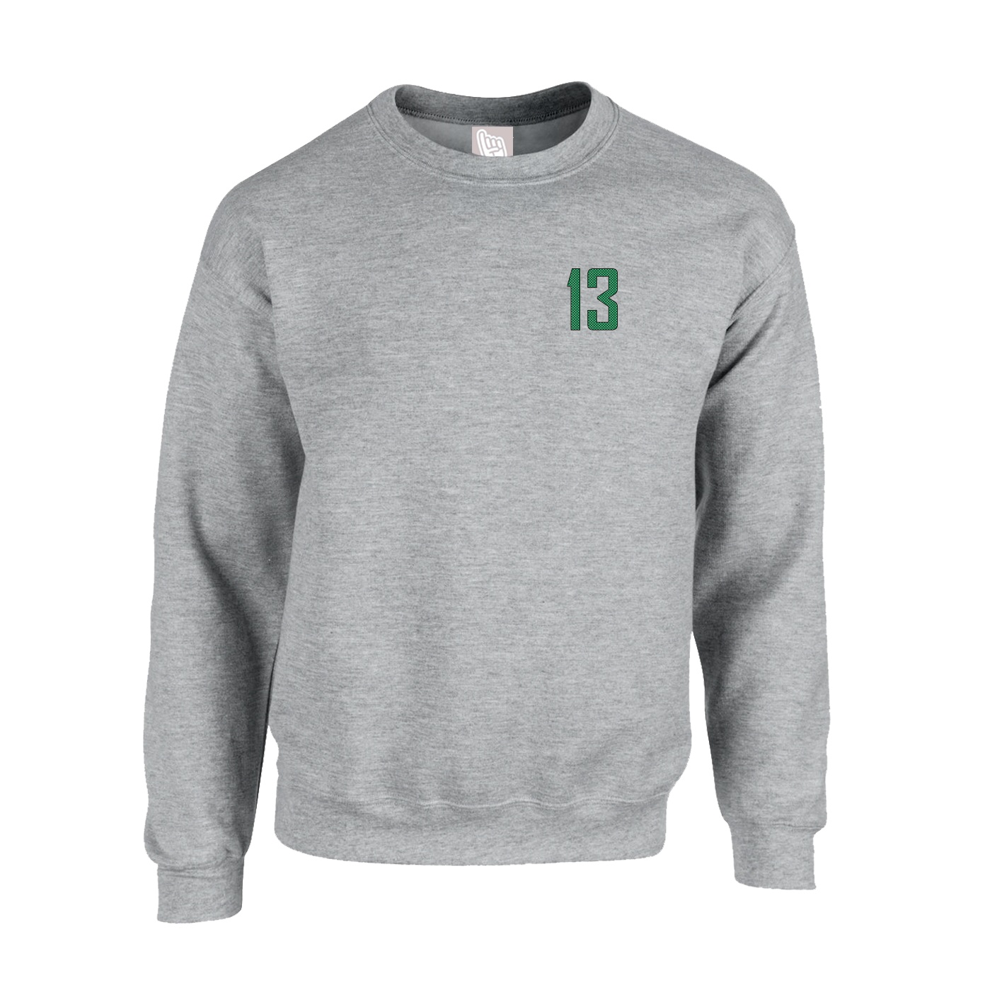 Fleece Crew — Front Shirsy in Grey