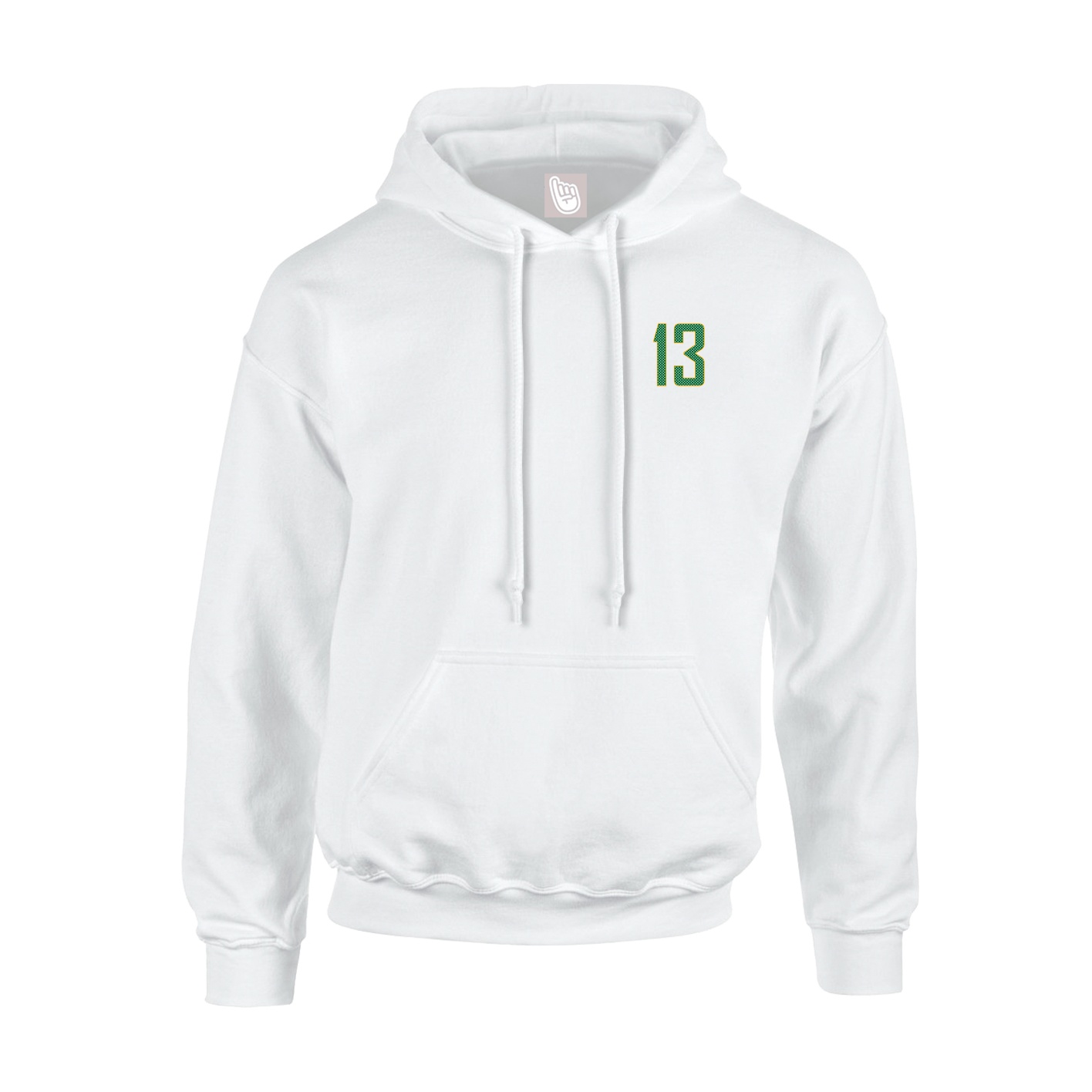 Youth Hoodie — Front Shirsy in White
