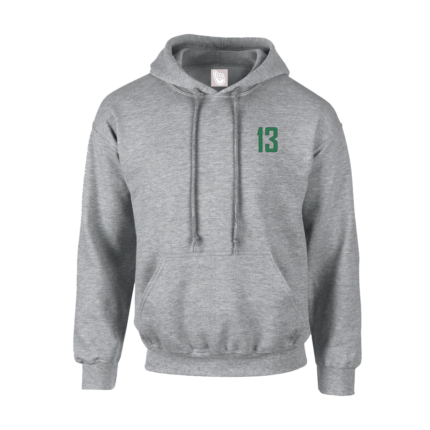 Youth Hoodie — Front Shirsy in Grey