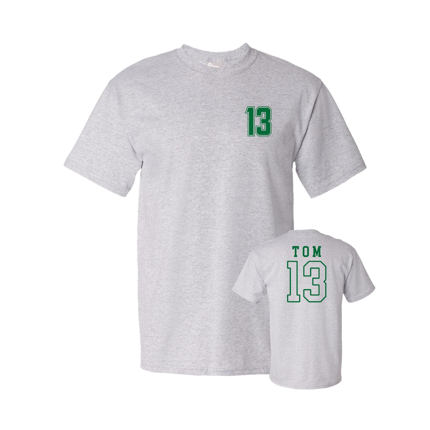 Tee — Chest Back in Grey