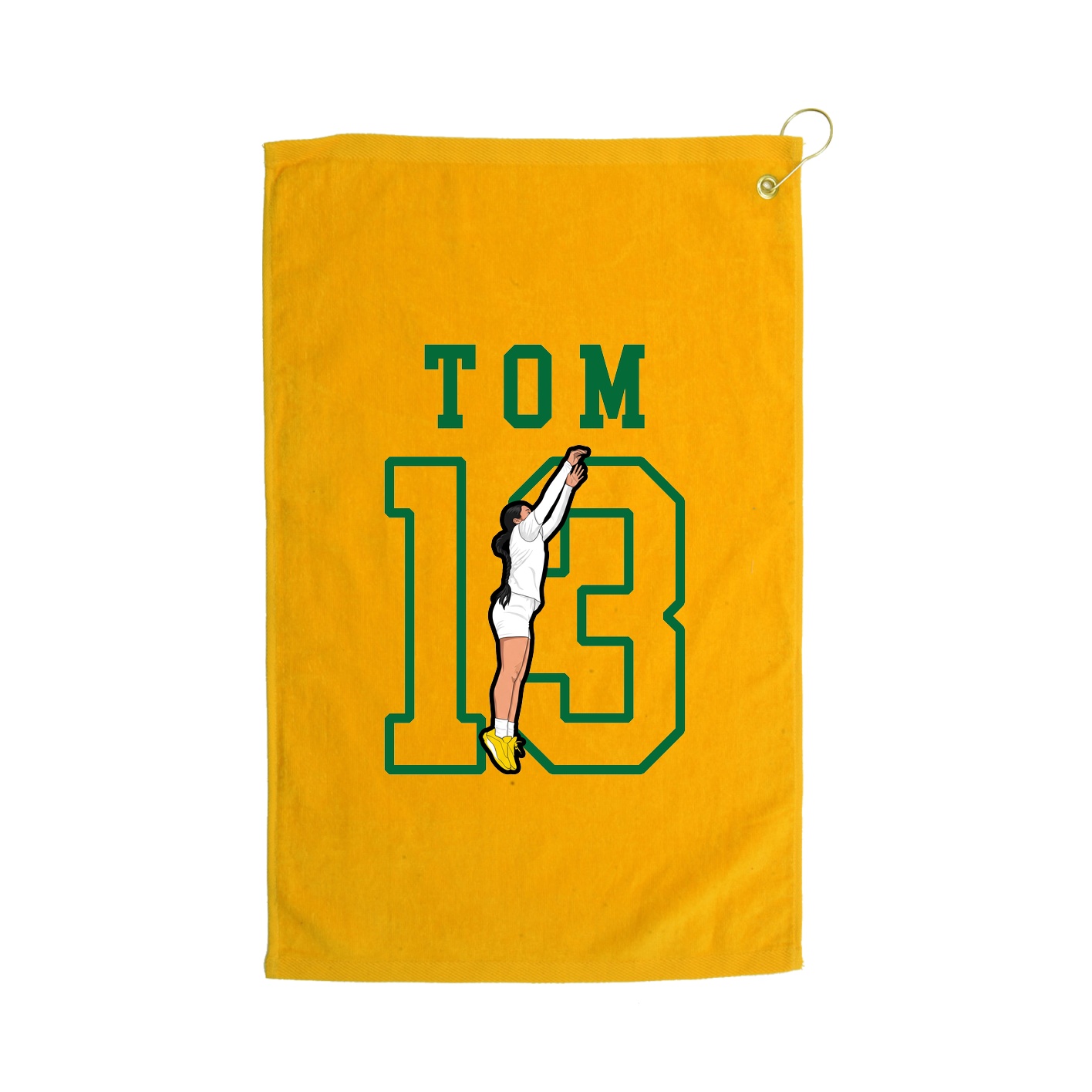 Golf Towel — Shirsey in Gold