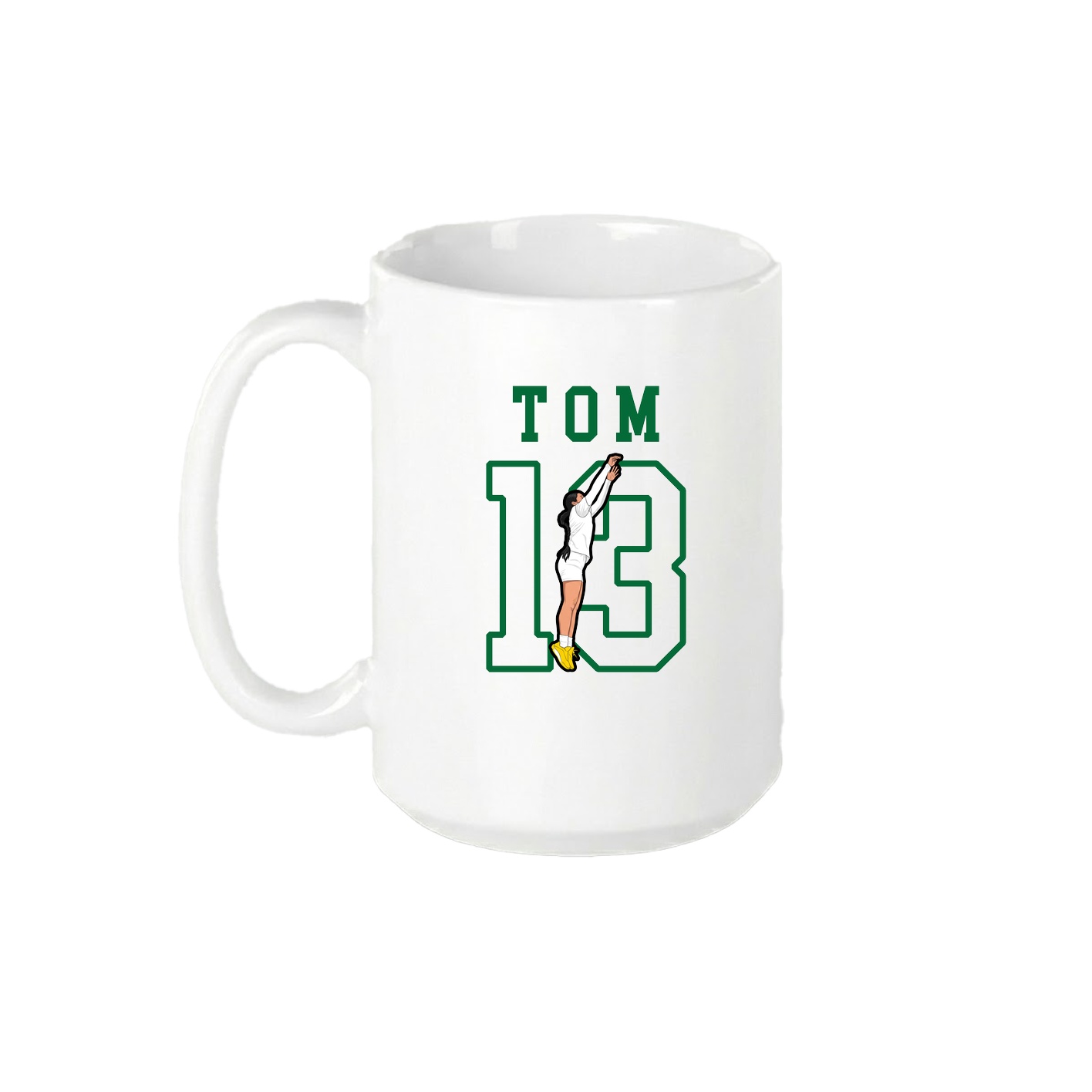 15oz Coffee Mug — Shirsey in White