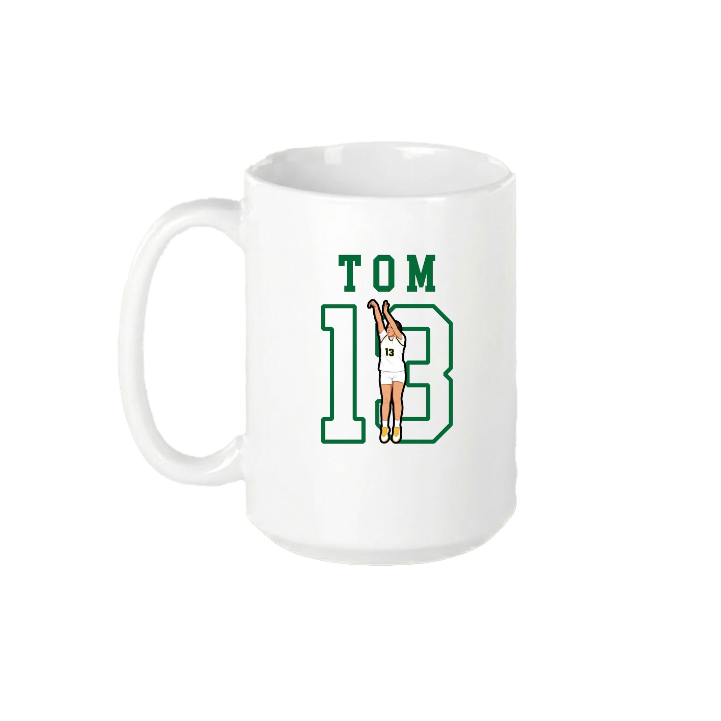15oz Coffee Mug — Shirsey in White