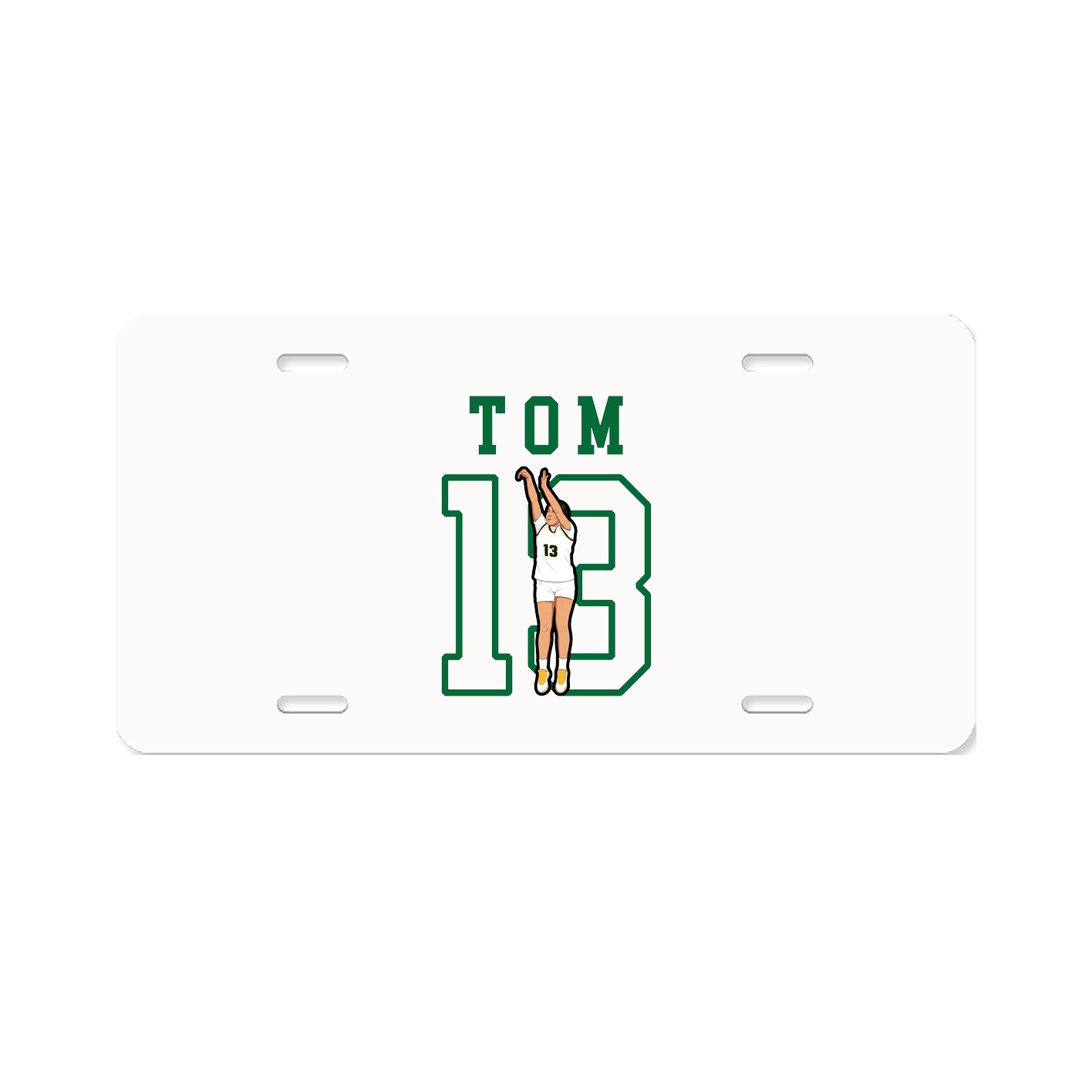License Plate — Shirsey in Classic