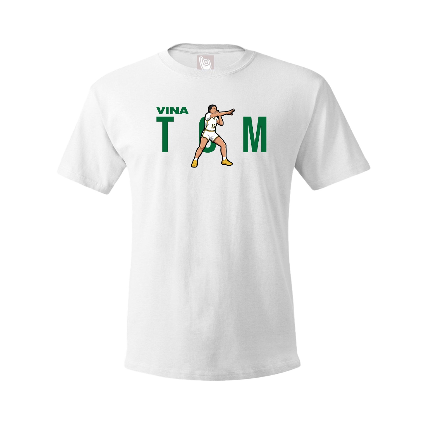 Tee — Player Name in White