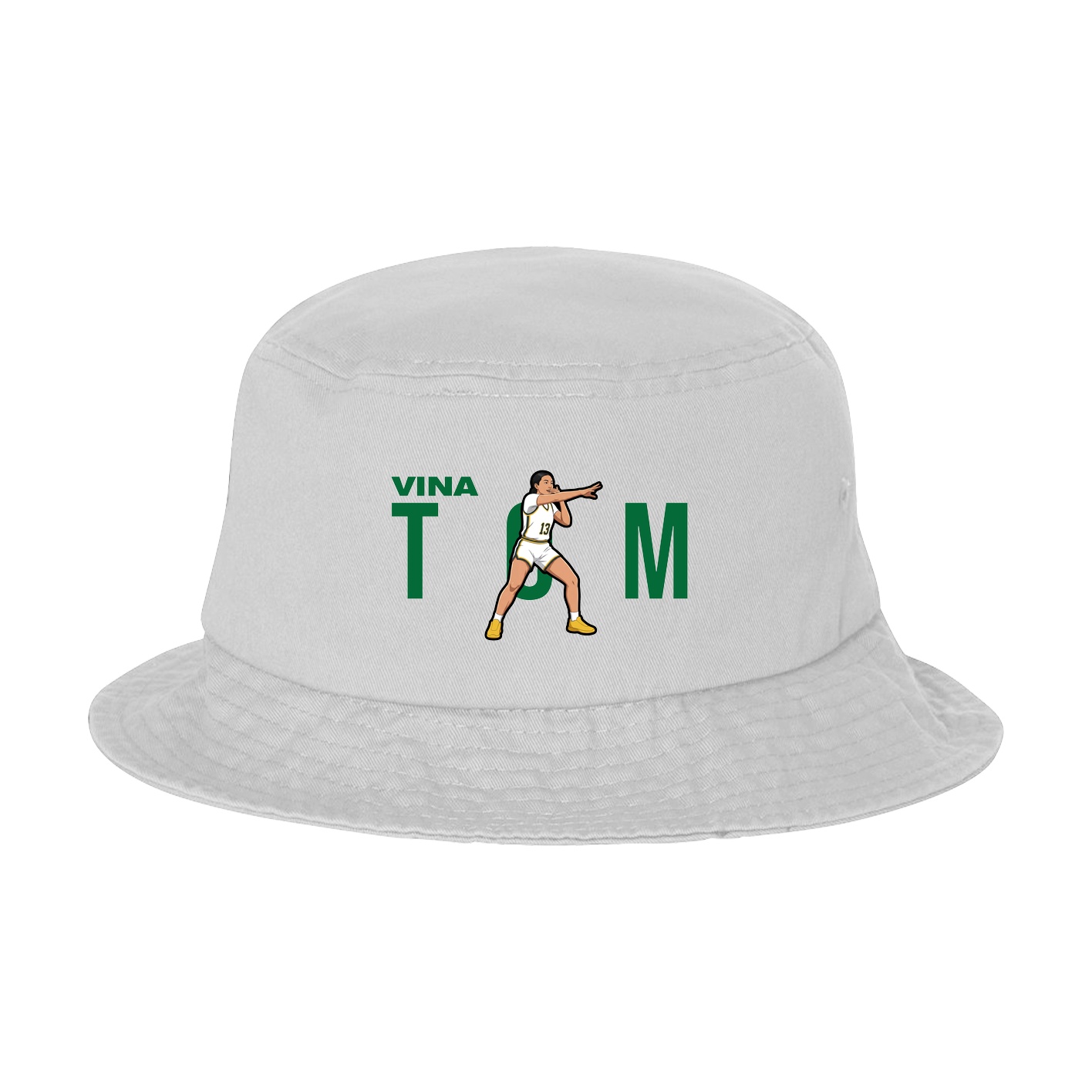 Bucket Cap — Player Name in White