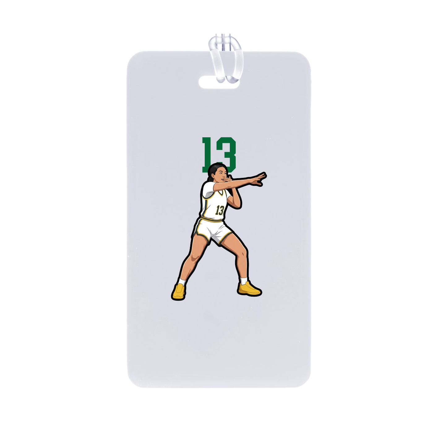Bag Tag — Number Top in Classic