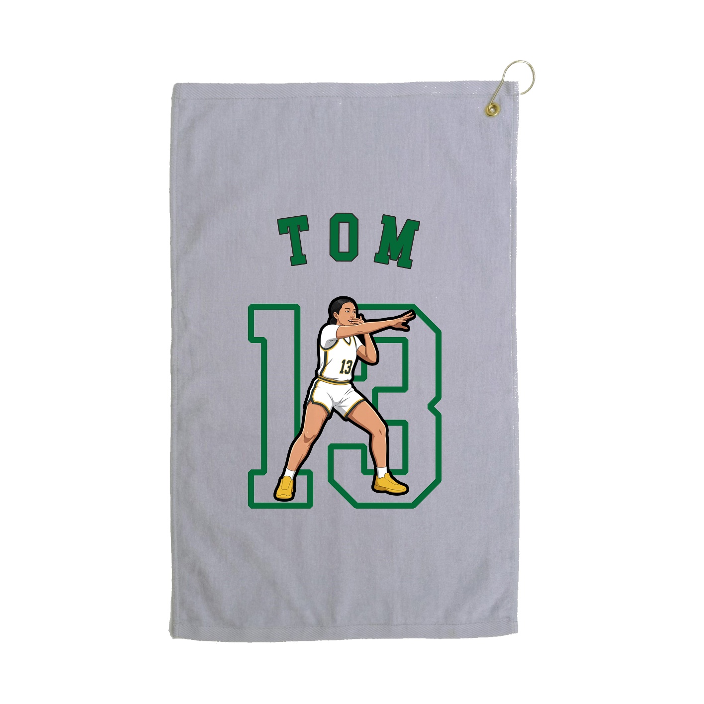 Golf Towel — Shirsey Arch in Grey