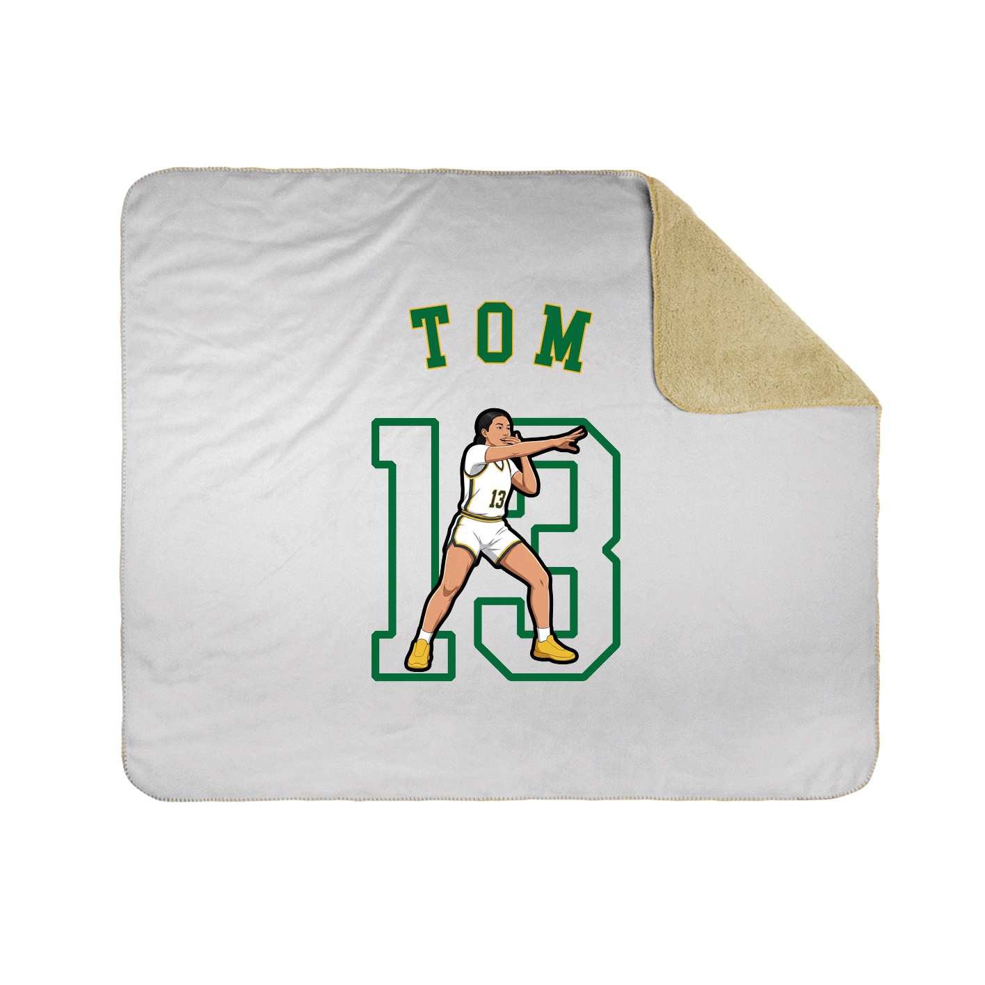 Throw Blanket — Shirsey Arch in White