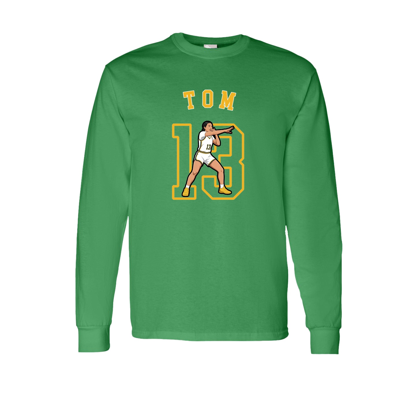 Long Sleeve Tee — Shirsey Arch in Green