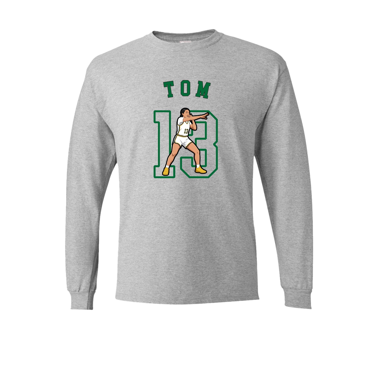 Long Sleeve Tee — Shirsey Arch in Grey