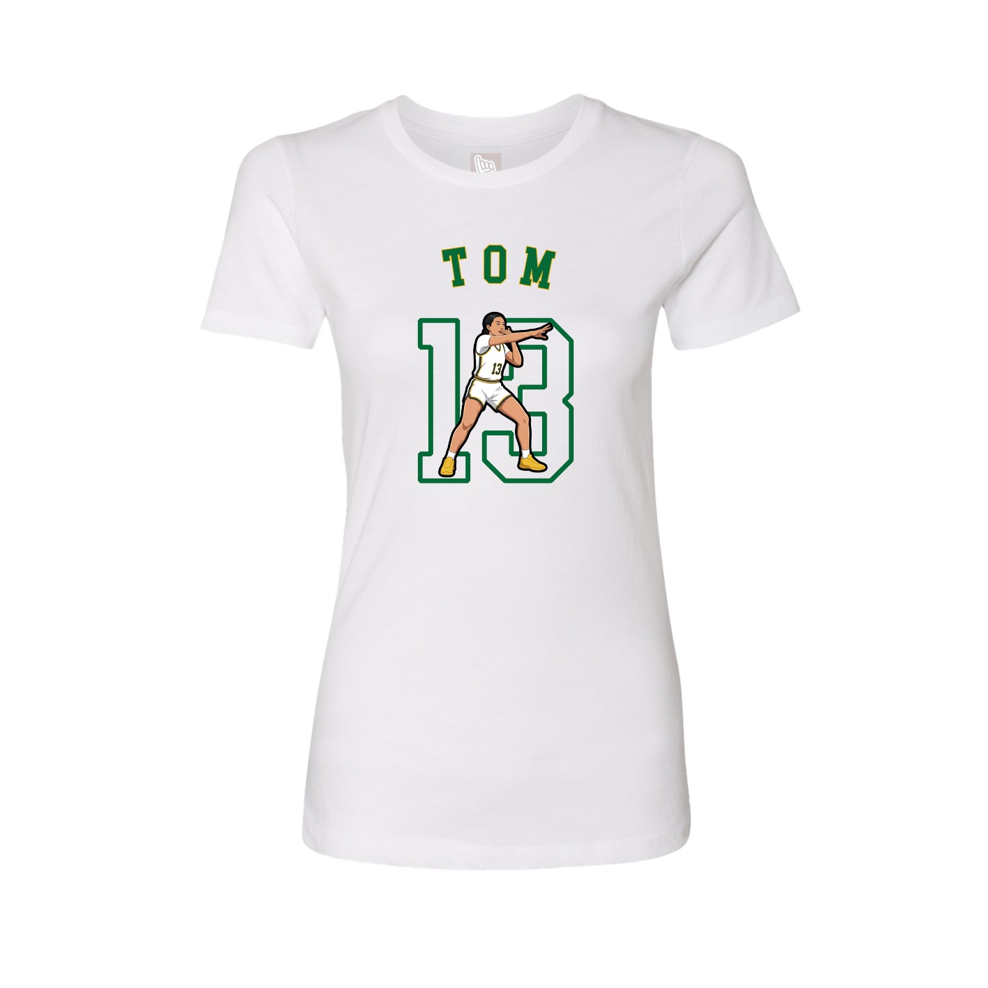 Womens Tee — Shirsey Arch in White