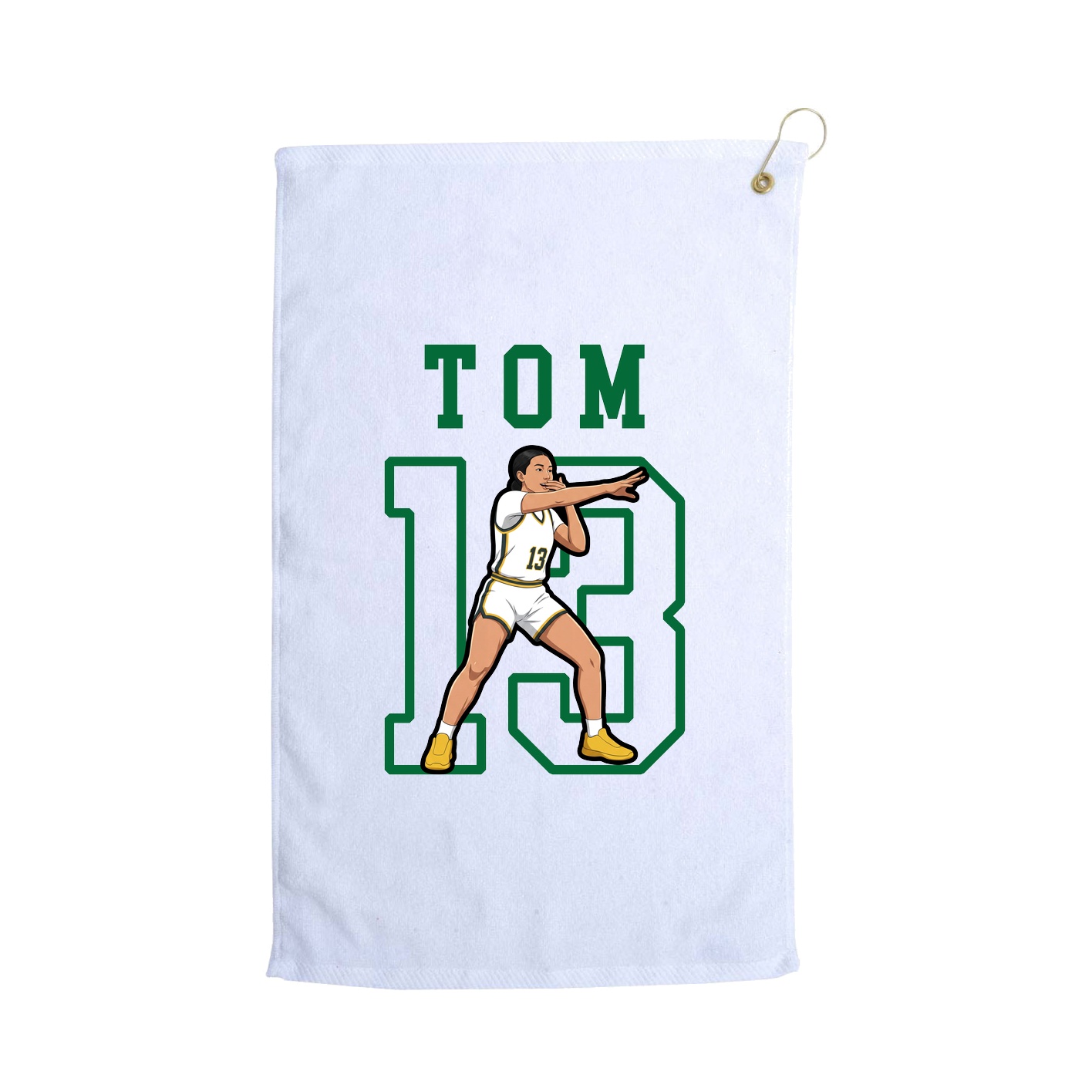 Golf Towel — Shirsey in White