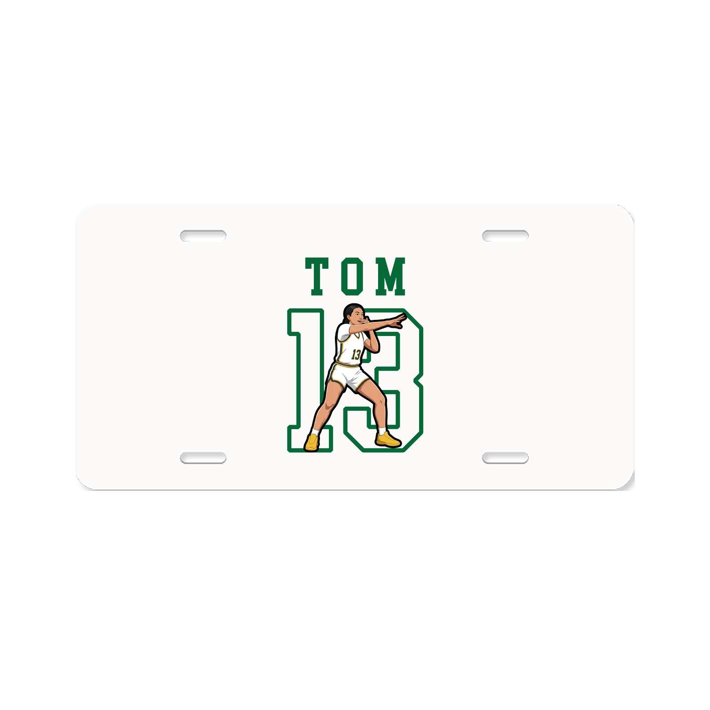 License Plate — Shirsey in Classic
