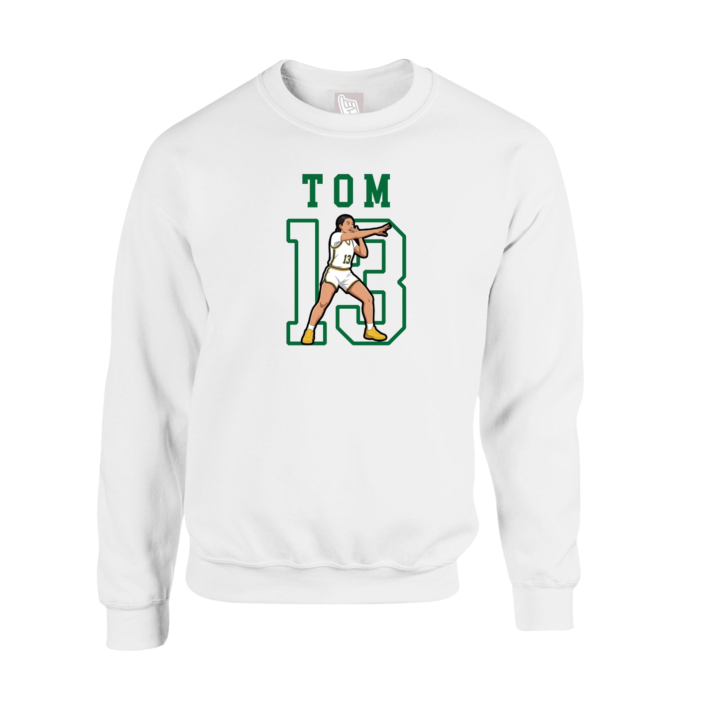 Fleece Crew — Shirsey in White
