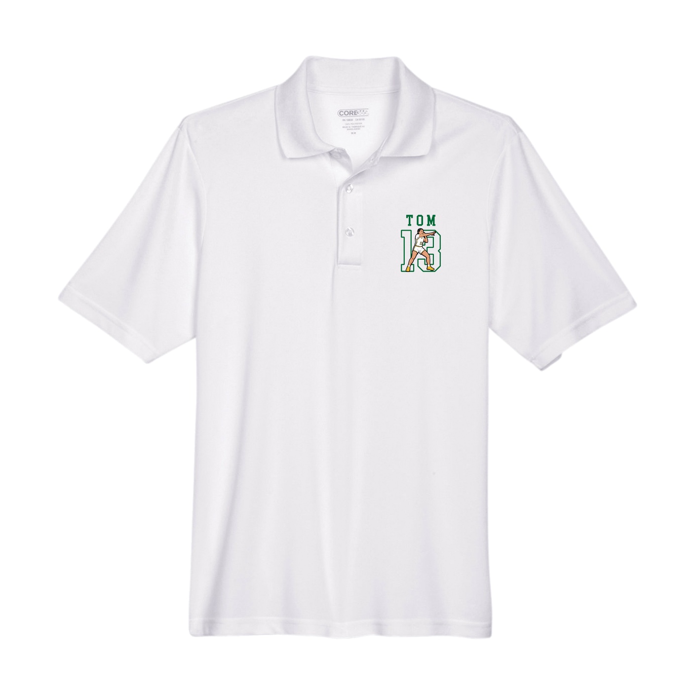 Performance Polo — Shirsey in White