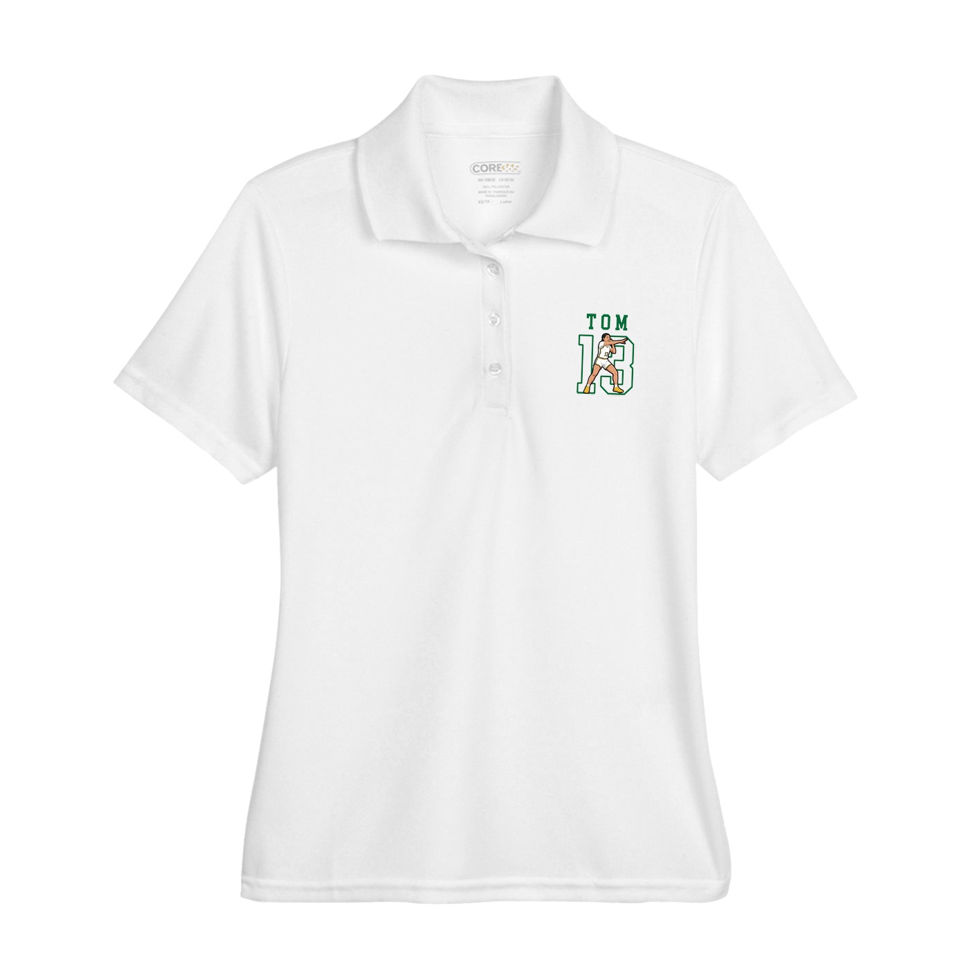 Womens Performance Polo — Shirsey in White