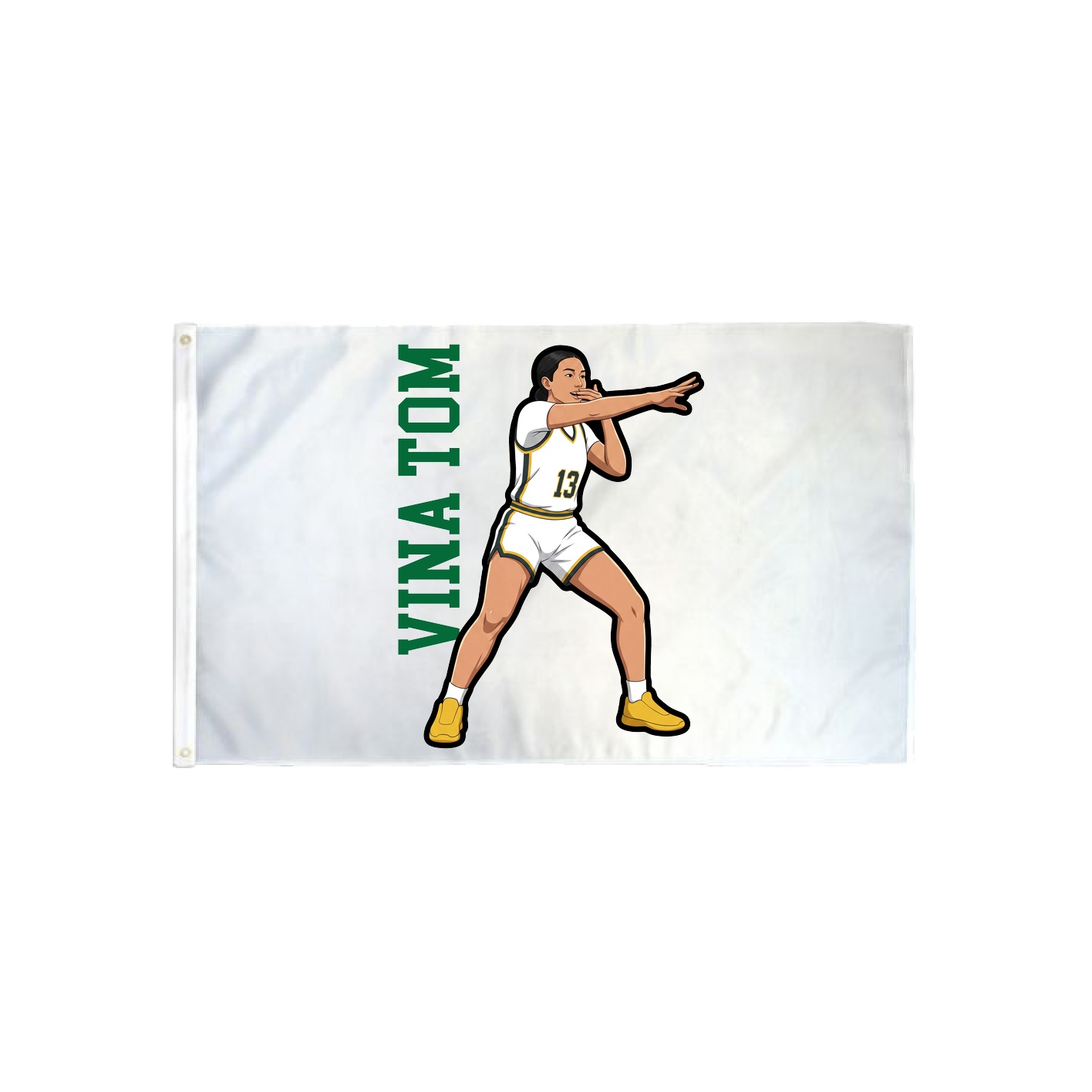 3x5 Flag — Name Vertical in Classic