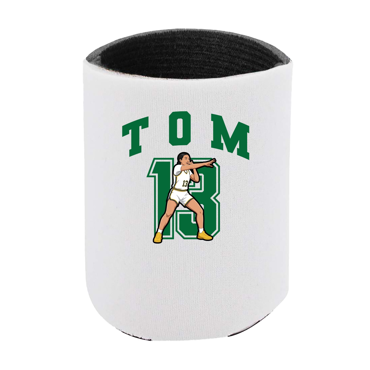 Can Holder — Number in White