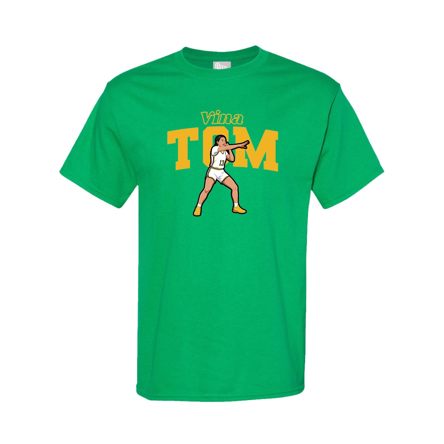 Tee — Name Arch in Green