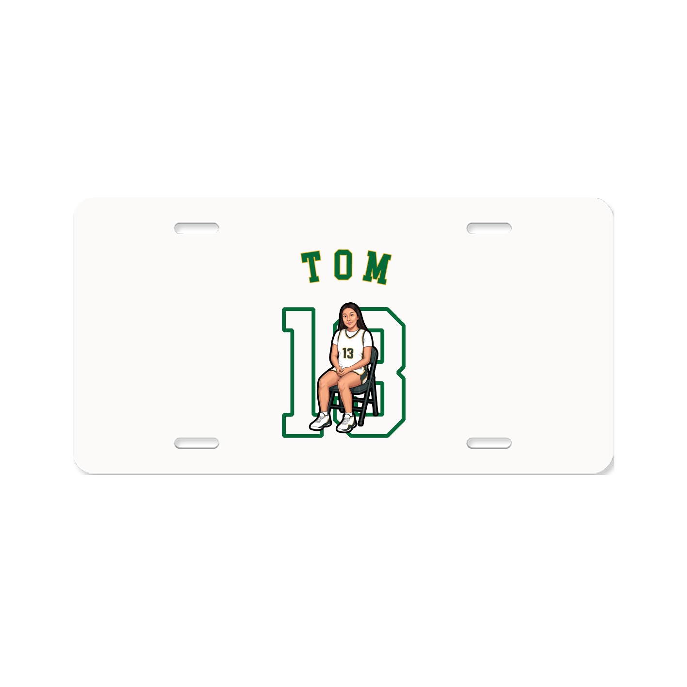 License Plate — Shirsey Arch in Classic