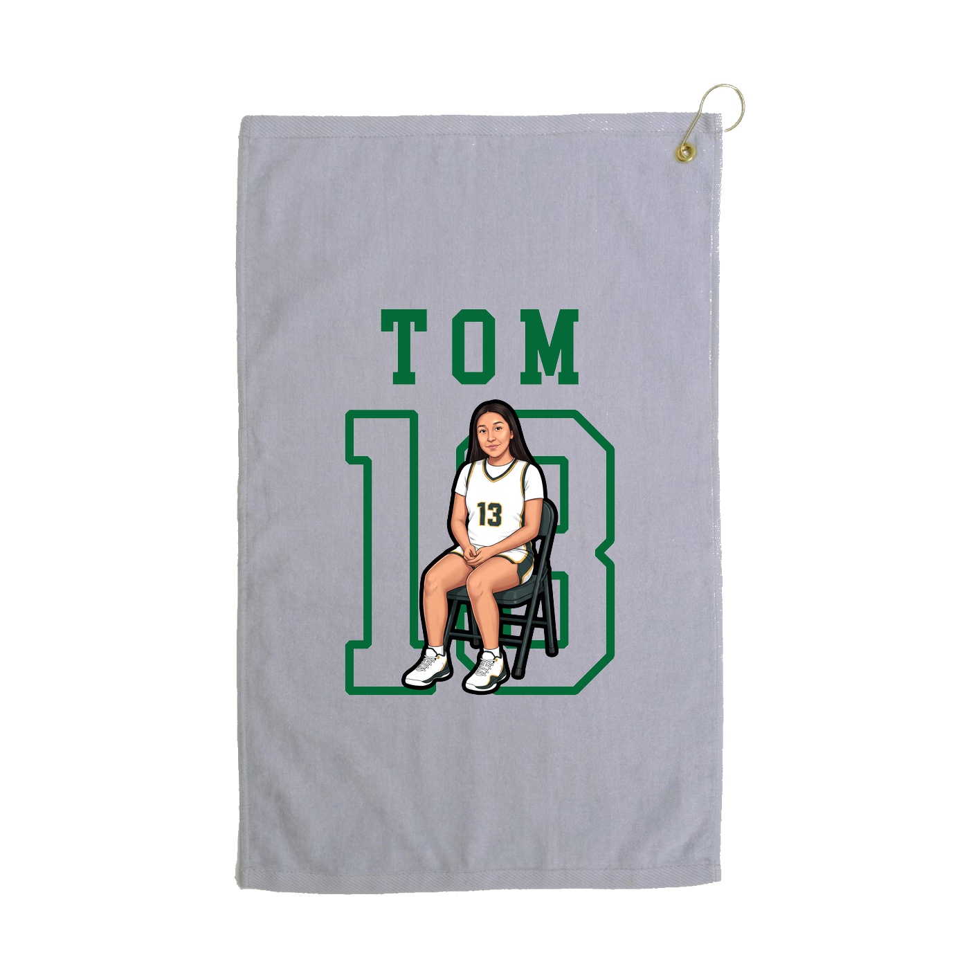 Golf Towel — Shirsey in Grey