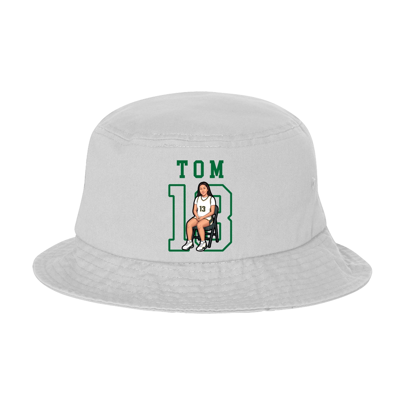 Bucket Cap — Shirsey in White
