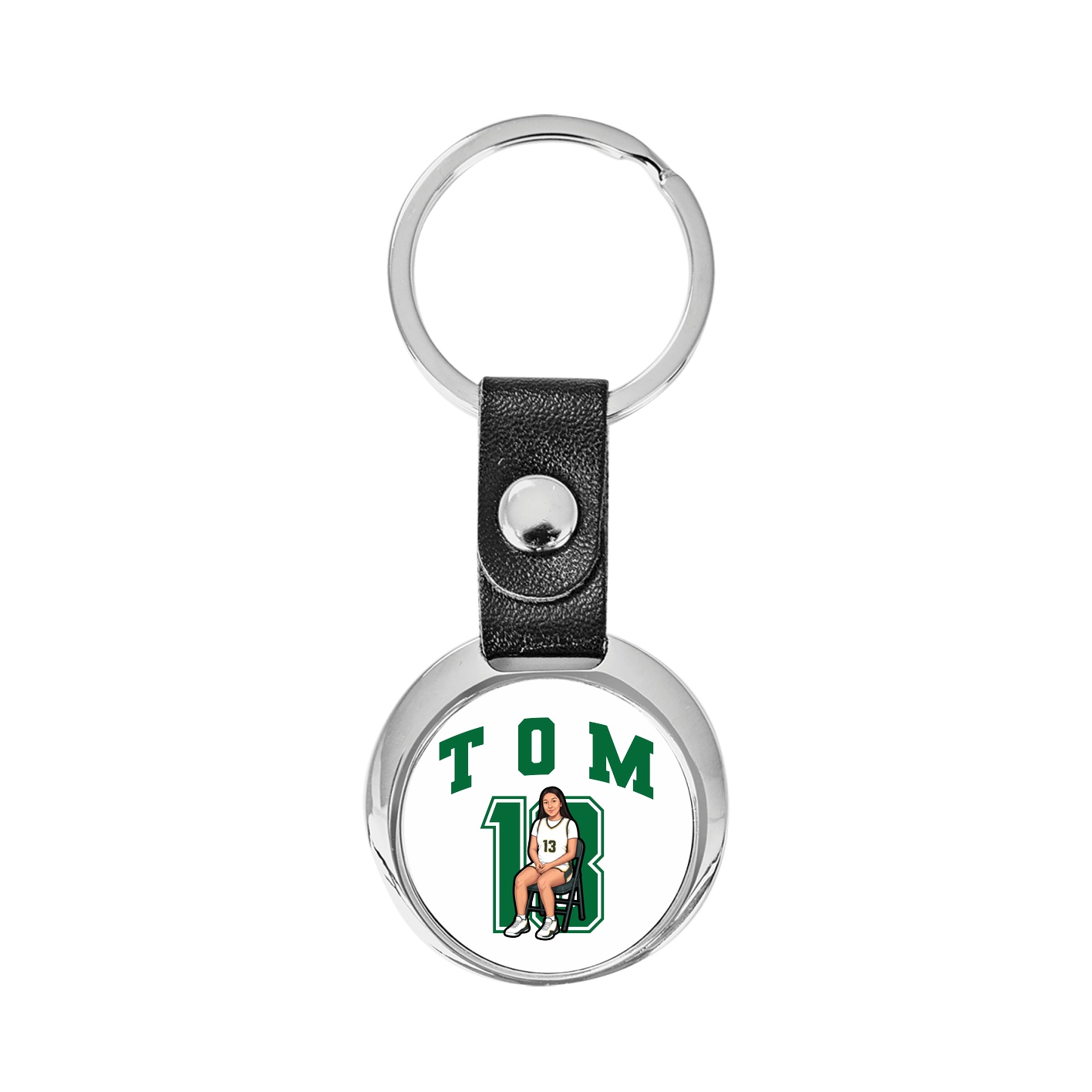 Key Chain — Number in Classic