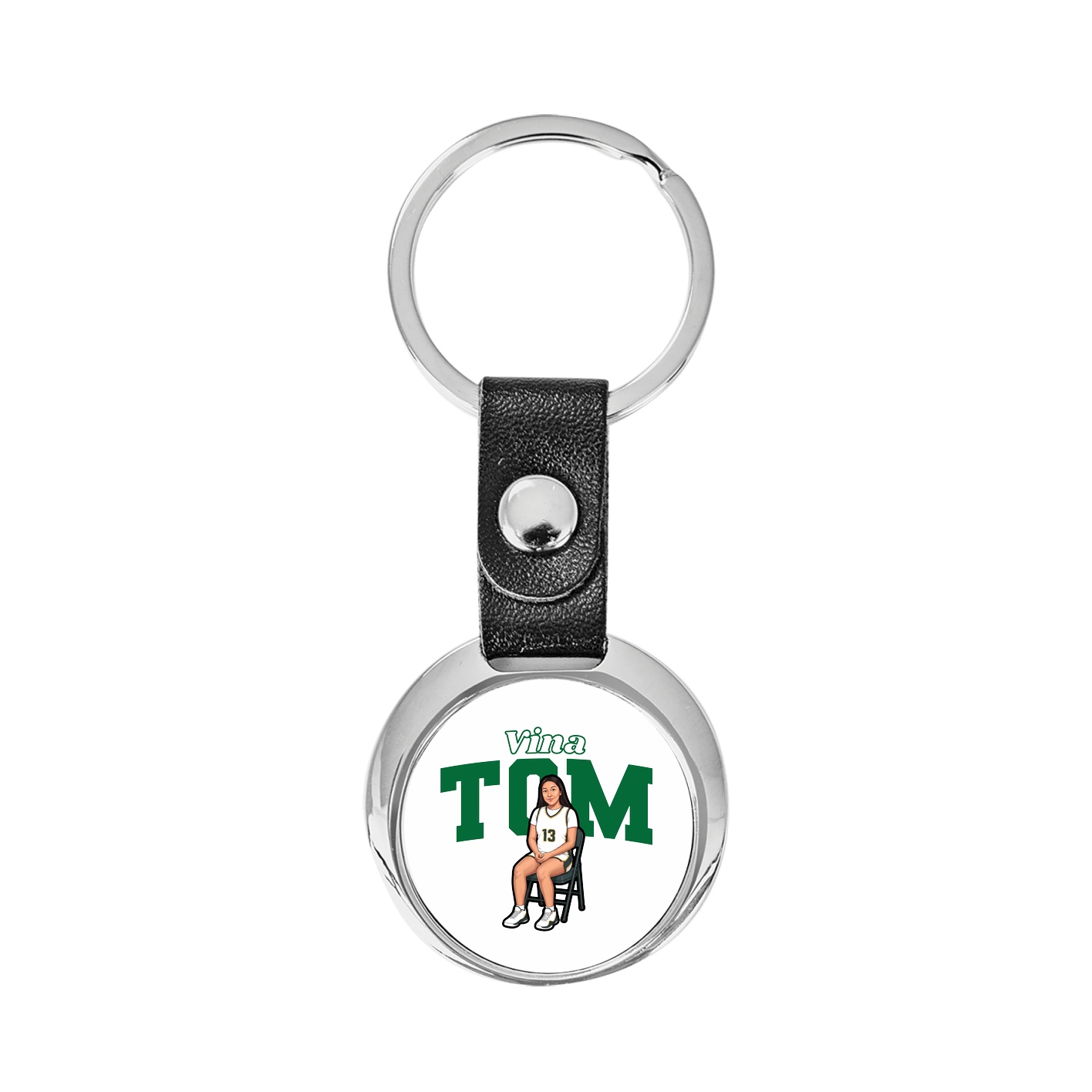 Key Chain — Name Arch in Classic