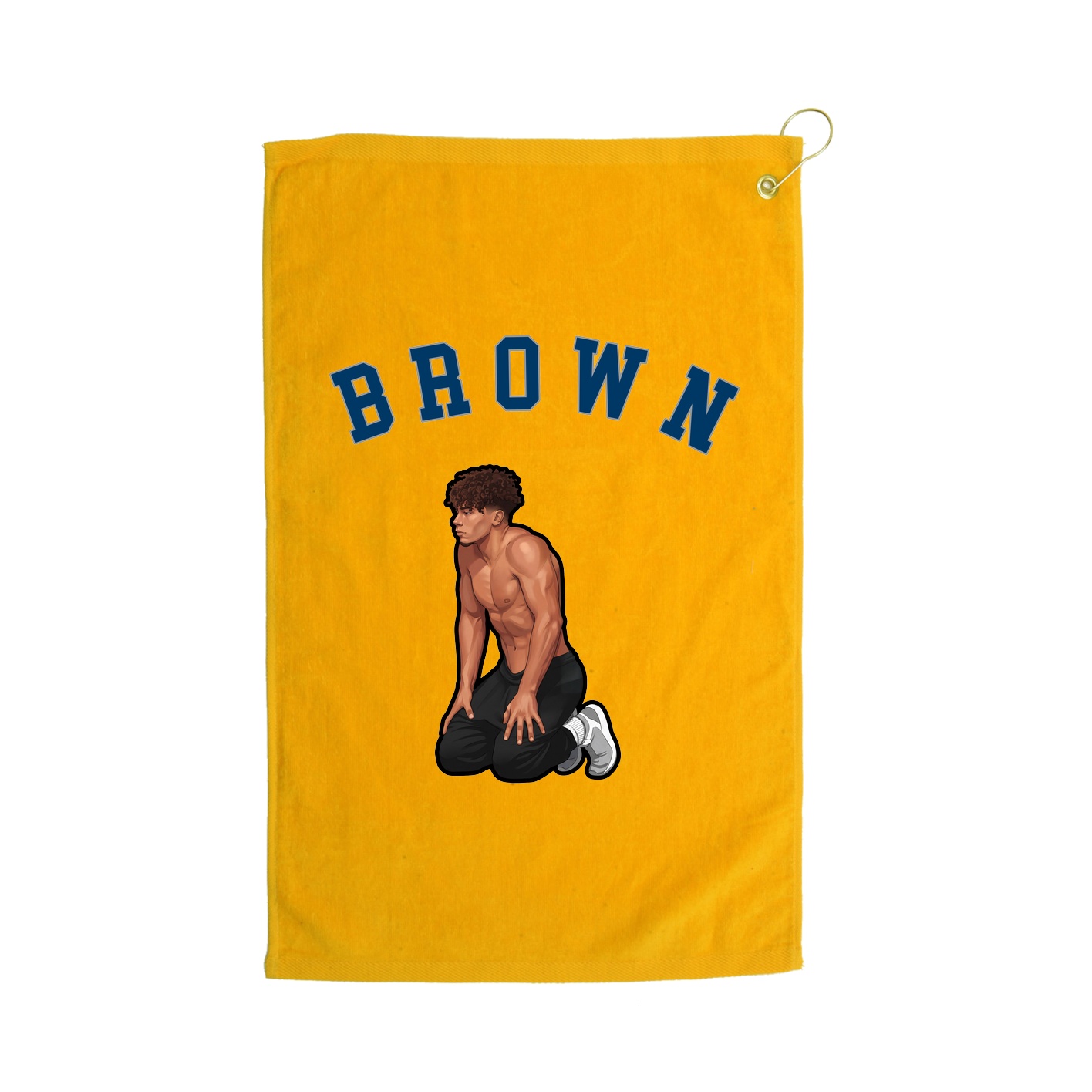 Golf Towel — Shirsey Arch in Gold