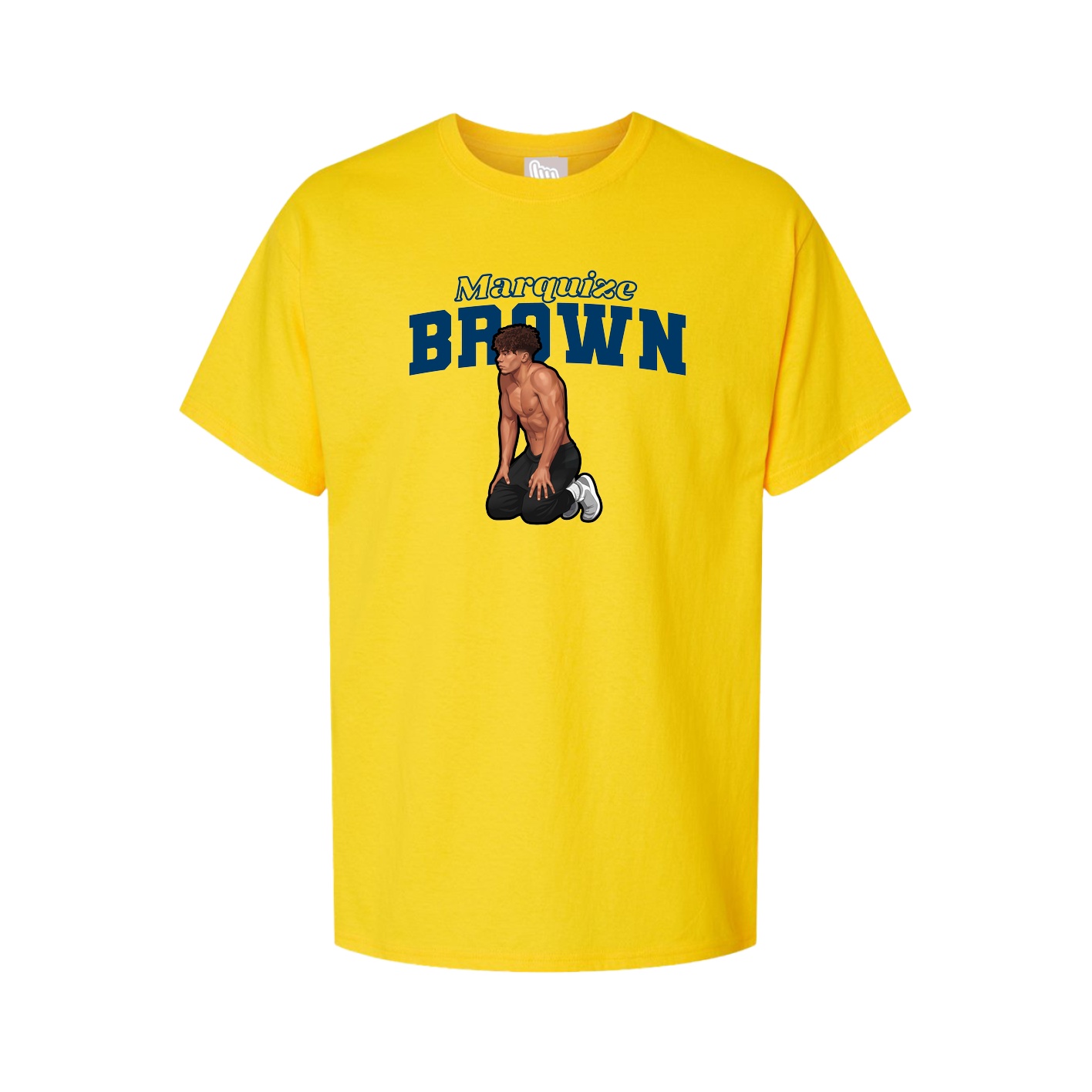 Tee — Name Arch in Gold