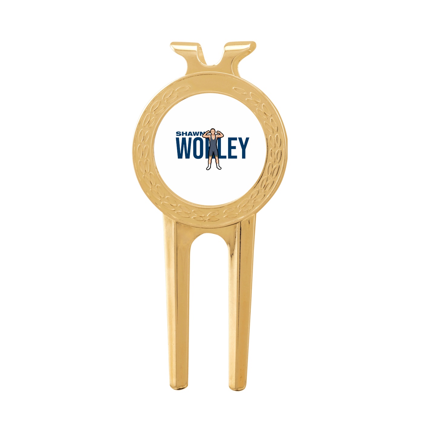 Divot Tool with Ball Marker — Player Name in Classic