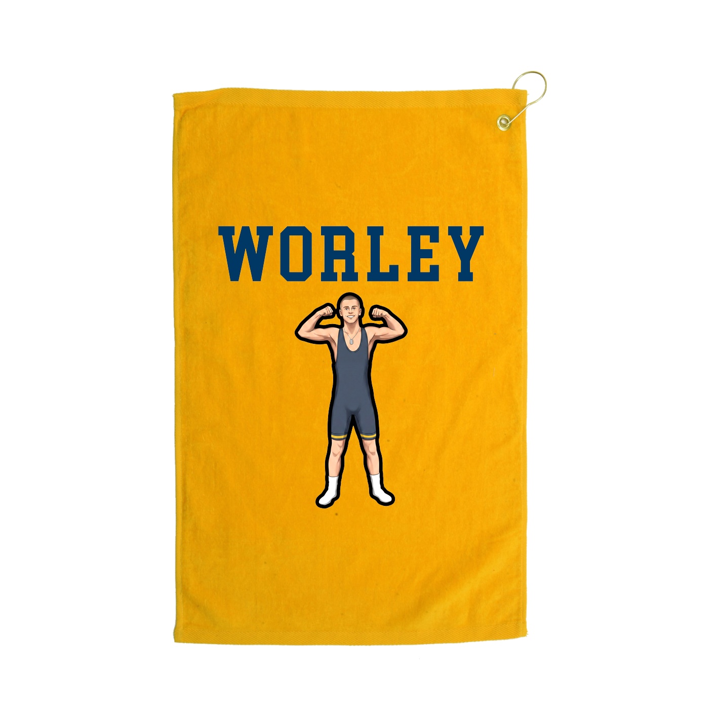 Golf Towel — Shirsey in Gold