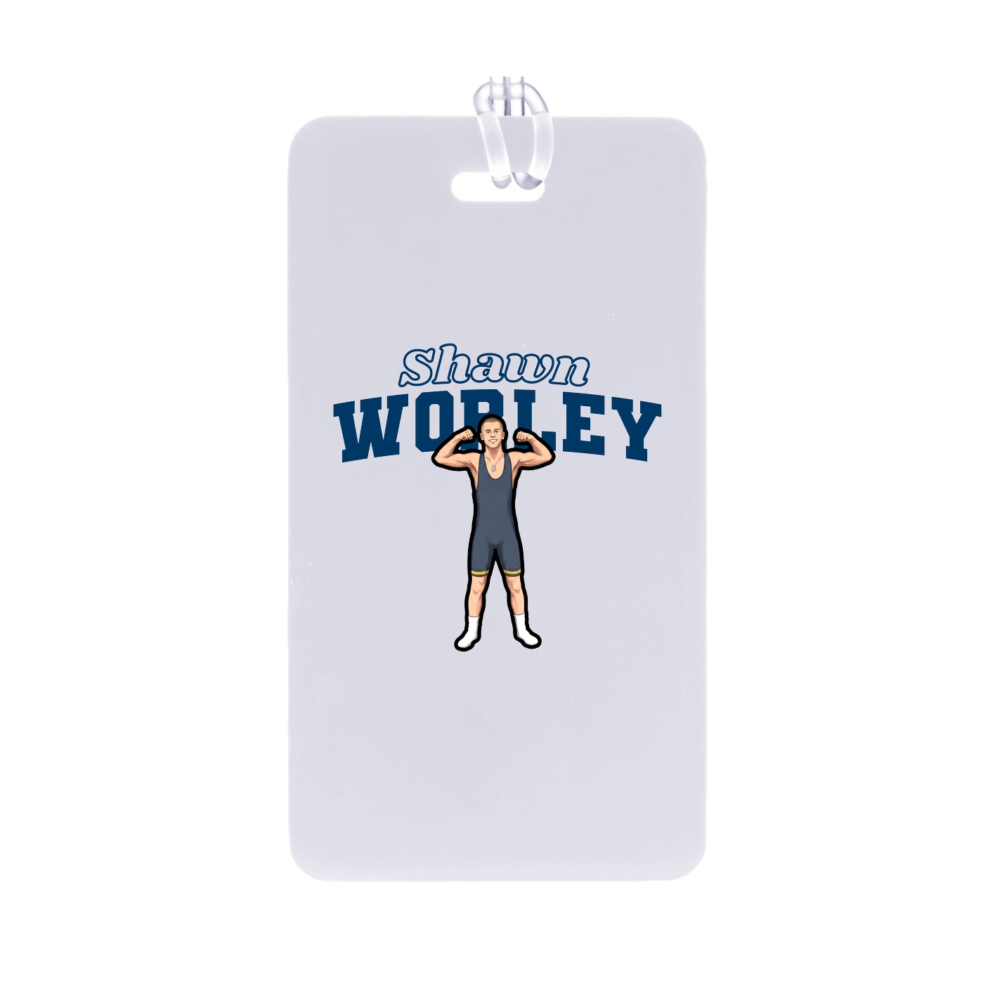 Bag Tag — Name Arch in Classic